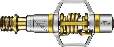 Egg beater 11 titanium/goud pedalen