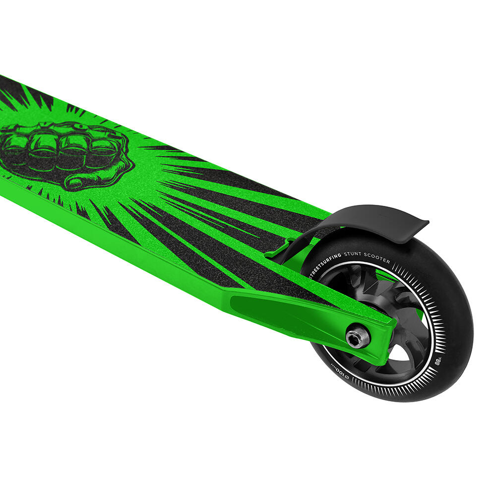 Trotinete Bandit X Love Punch Green – Freestyle alumínio 6061, 100mm ABEC9 HIC 4/4
