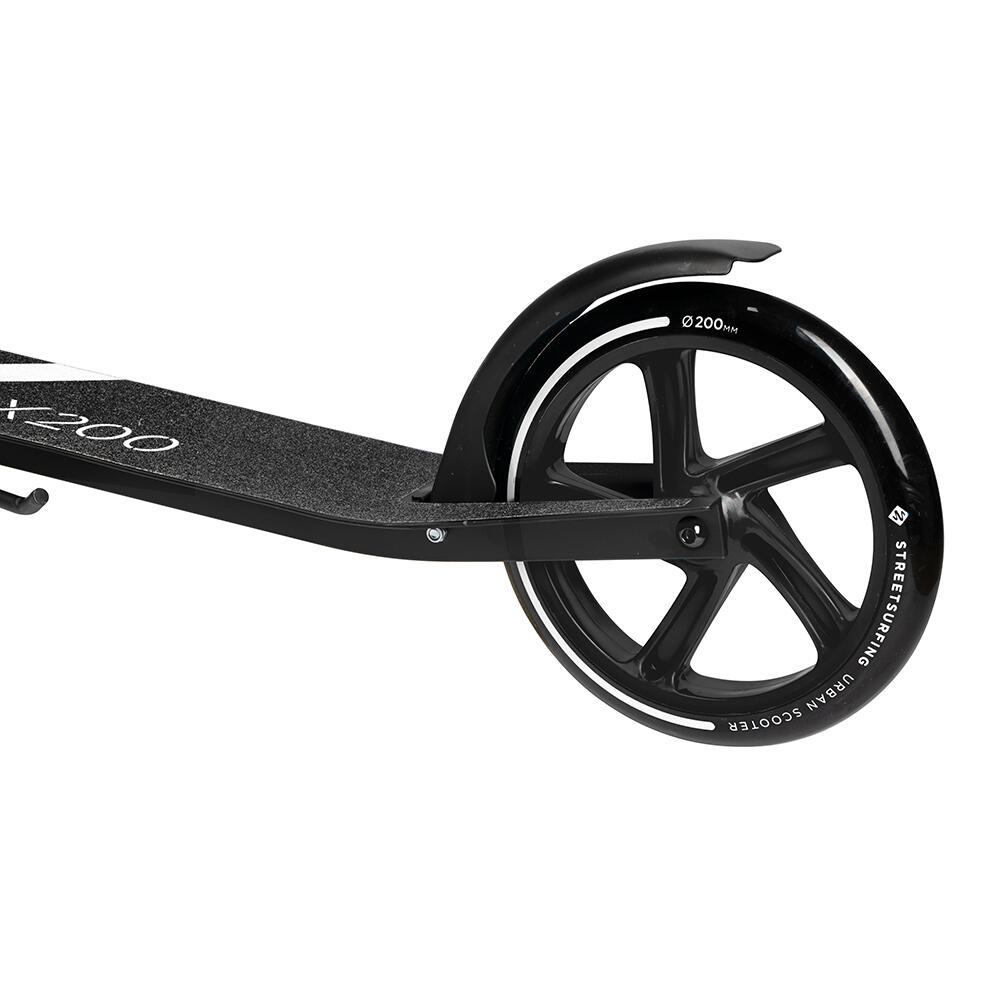 Patinete Urbano X200 Electro Orange – Plegable, ruedas PU 200 mm alum. Reforzado 5/6