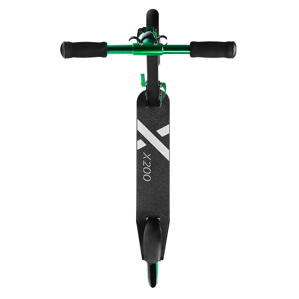 Trotinete Urbana X200 Electro Green – Dobrável, rodas PU 200 mm, alumínio 4/6
