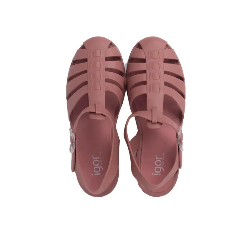 Sandalias Planas Mujer Igor  Rosa 4/4
