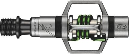 EGG BEATER 2 Pedalen Zilver Staal / Groene Veer