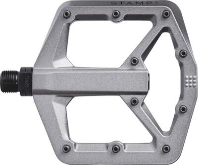 Stamp 3 kleine grijze magnesium pedalen
