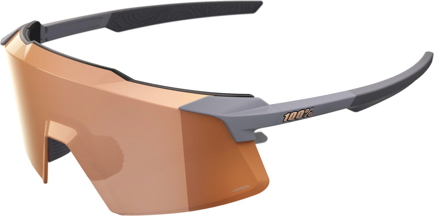 Brille Aerocraft - Soft Tact Grey - HiPER Copper Mirror Lens 1/5