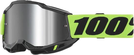Accuri 2 Junior Goggle Neon Yellow - Mirror Silver Lens