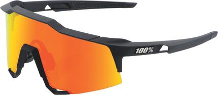 Speedcraft Soft Tact Black - HiPER Red Multilayer Mirror Lens