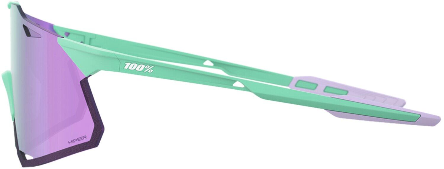 Brille Hypercraft - Soft Tact Mint - HiPER Lavender Mirror Lens 3/3
