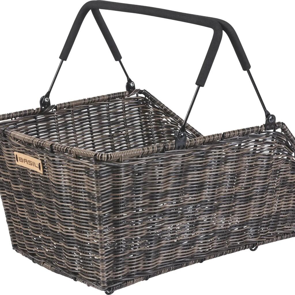 Cento Rattan Look MIK HR basket brown