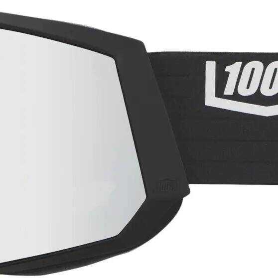 SNOWCRAFT XL HiPER Goggle Black/Silver - Mirror Silver Lens