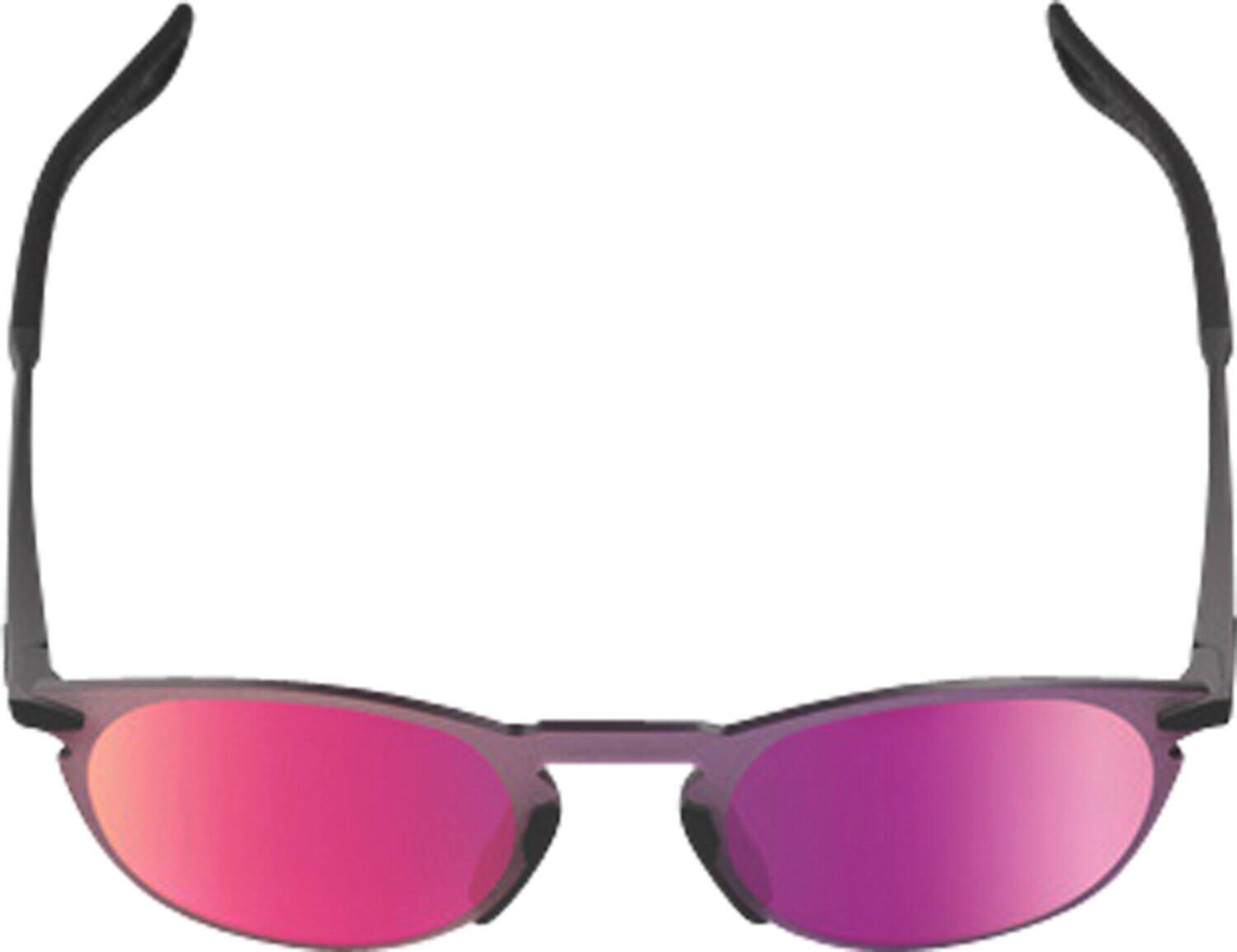 Glasses Legere Round - Soft Tact Black - Purple Mirror 4/4