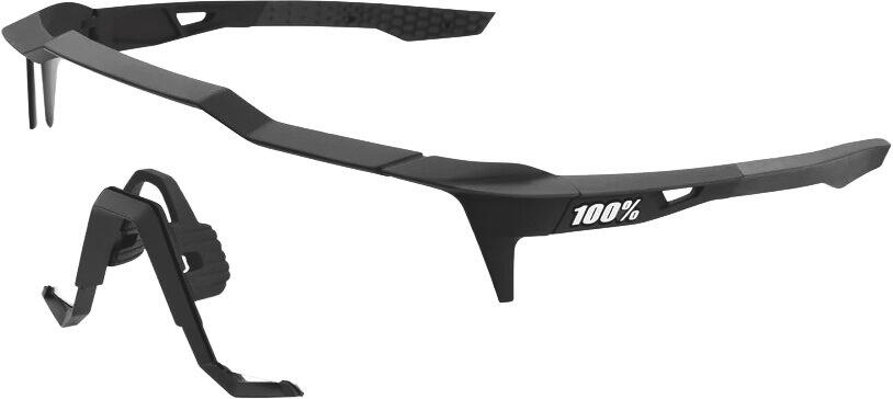 Glasses Speedcraft Soft Tact Black-HiPER Red Multilayer Mirror Lens 4/4