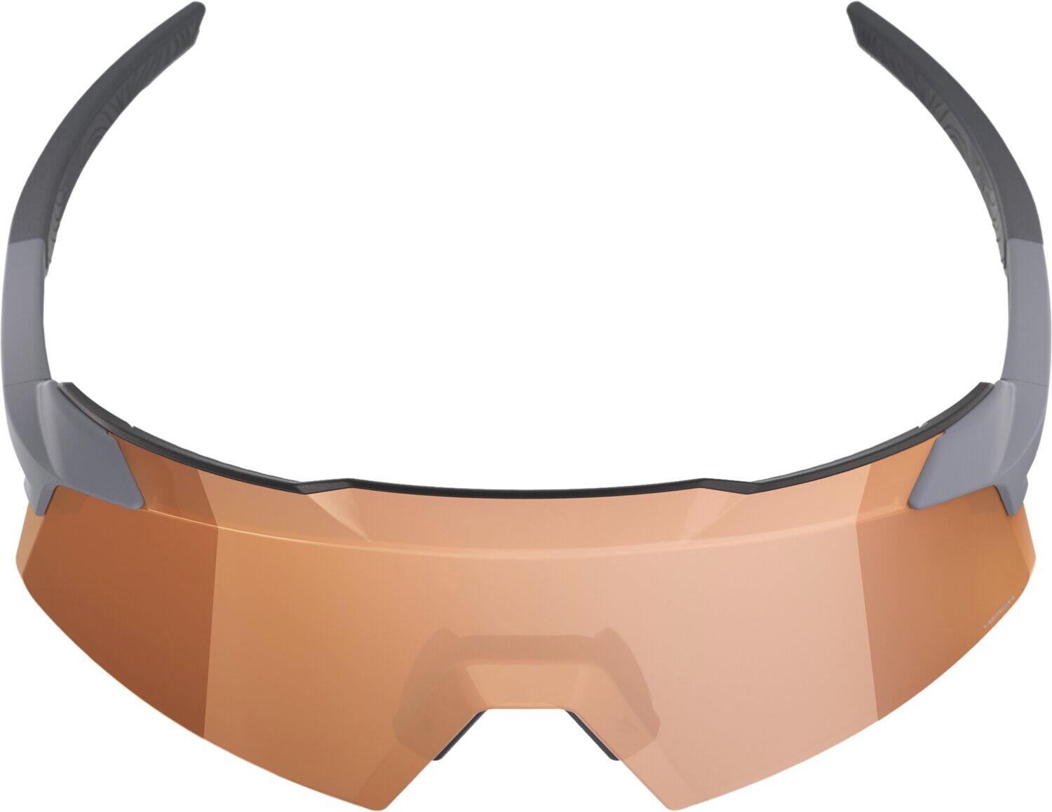 Brille Aerocraft - Soft Tact Grey - HiPER Copper Mirror Lens 4/5
