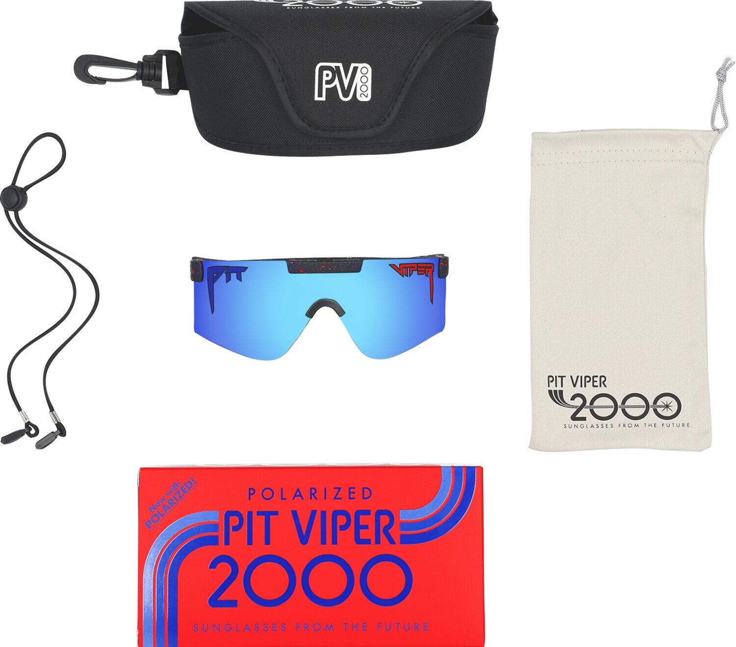 The Peackeeper Original Polarized Blue Narrow 4/5