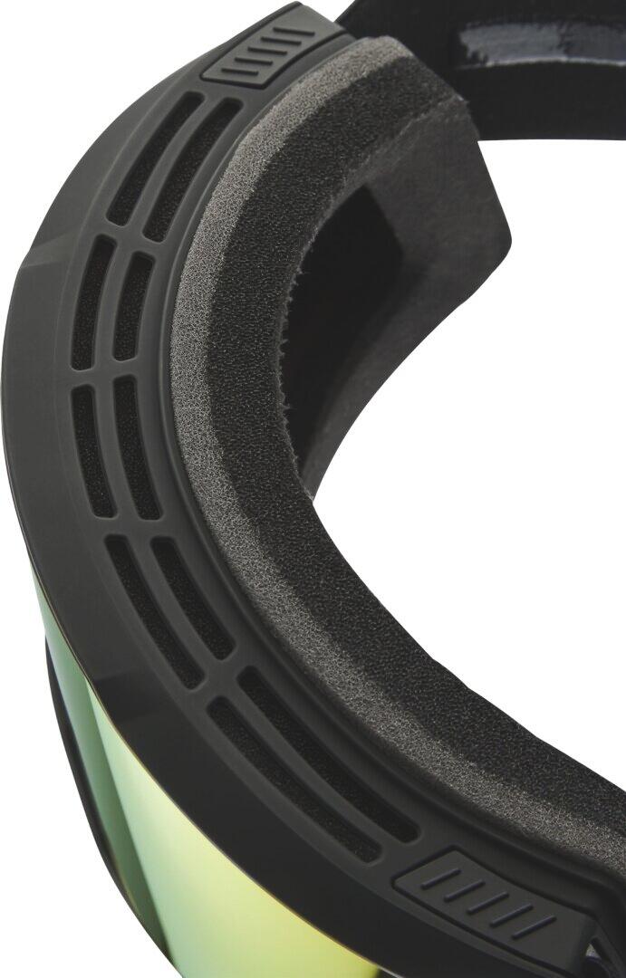 SNOWCRAFT XL HiPER Goggle Black/White - Mirror White Lens 5/5