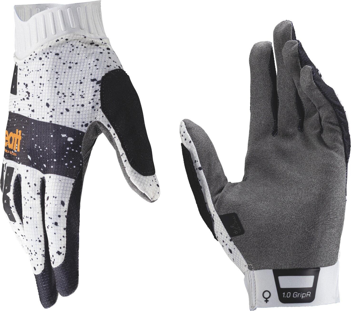 Gants VTT Gripr 1.0 avec paume MicronGrip sans couture Blanc Femme 5/7