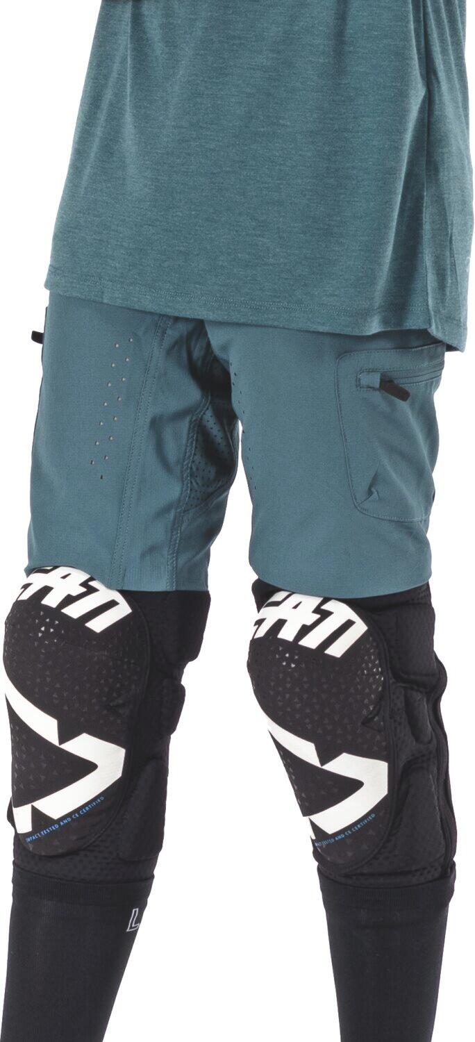 Comfortabele en waterdichte ALLMTN 2.0 MTB-short, lichtblauw, kind 3/7
