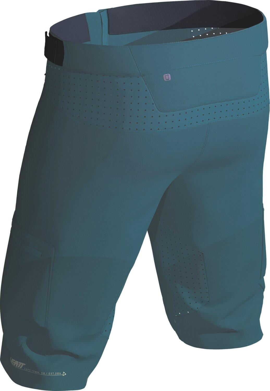 Comfortabele en waterdichte ALLMTN 2.0 MTB-short, lichtblauw, kind 2/7