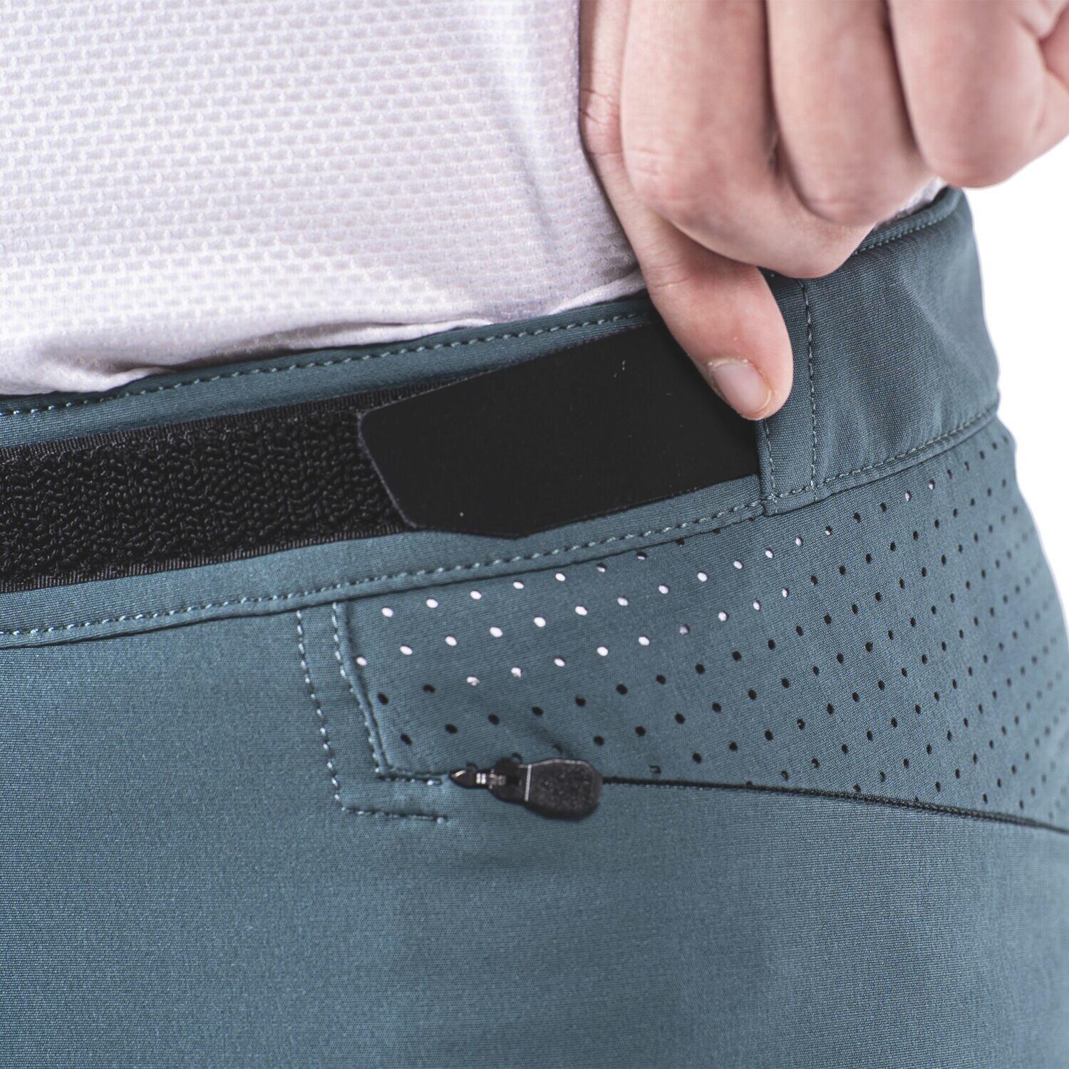 Comfortabele en waterdichte ALLMTN 2.0 MTB-short, lichtblauw, kind 5/7