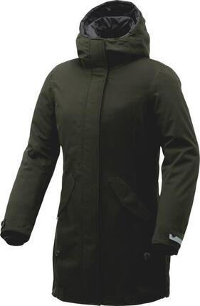 Parka vélo Magic Parka 2 en 1 Femmes 3/4 imperméable verte