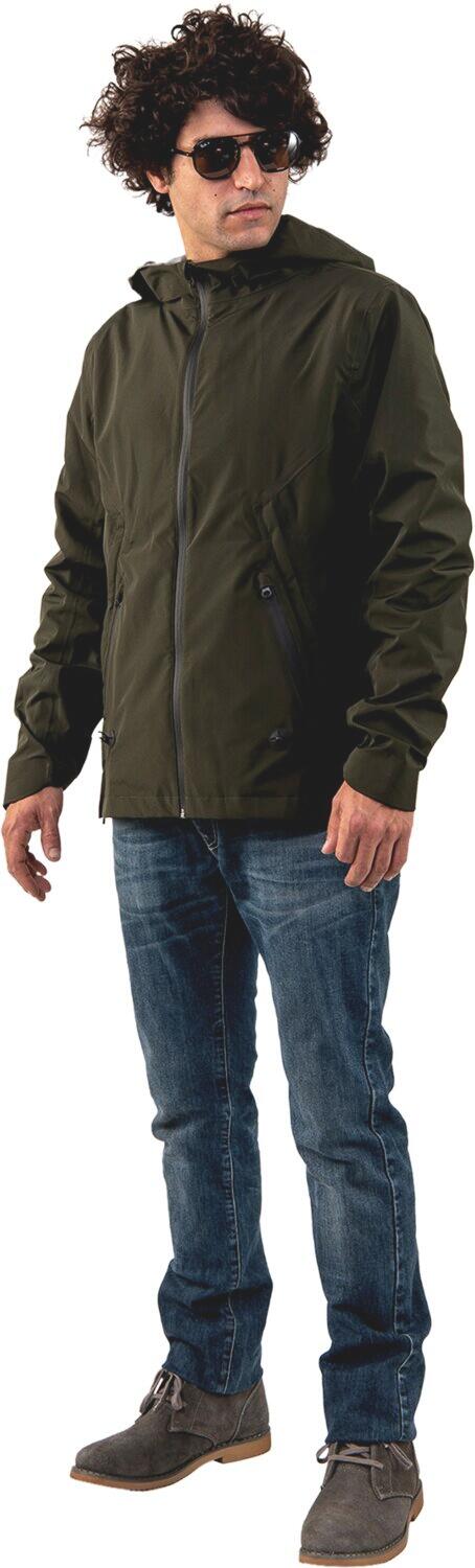 Veste Magic Day 2G homme imperméable transformable GRÜN 4/5
