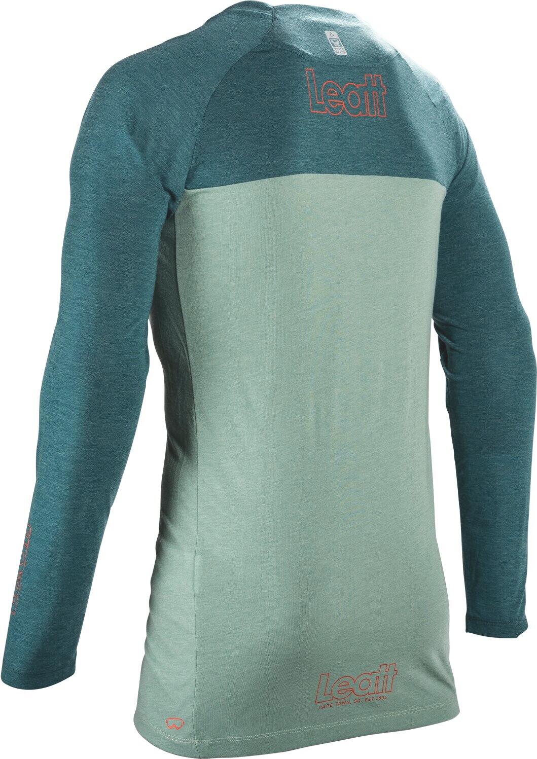 MTB-shirt Gravity 2.0, ademend en elastisch, lichtblauw, heren 2/7