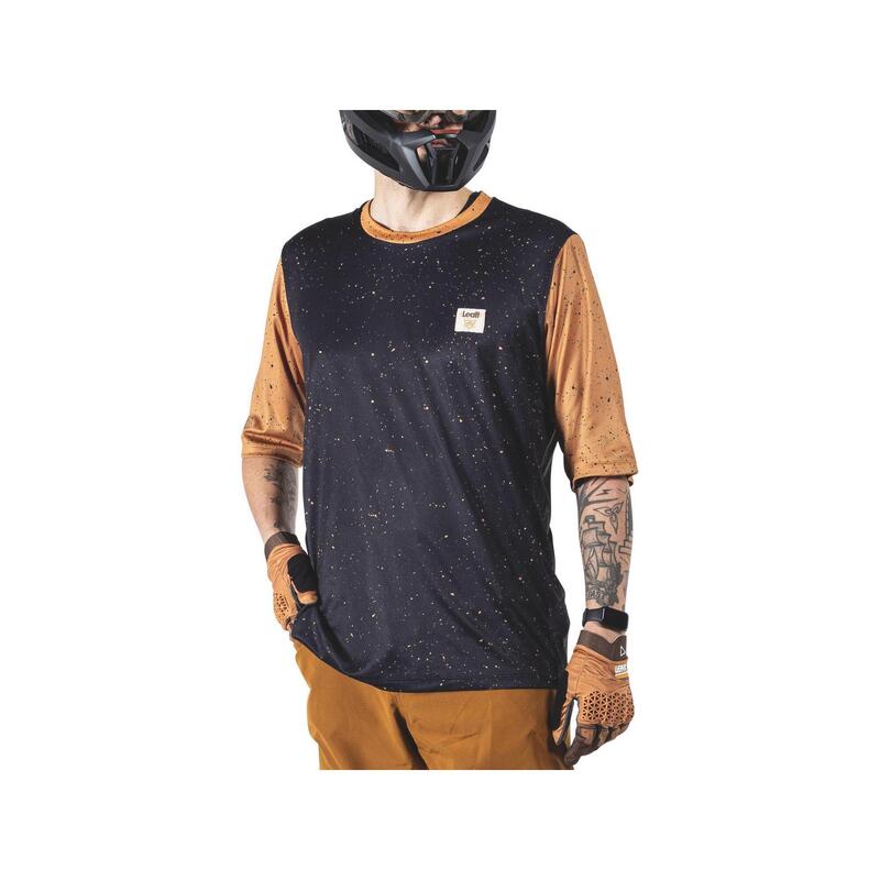 Tricou de ciclism bărbați Leatt MTB Enduro 3.0 rust