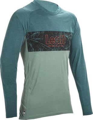 Mtb-shirt gravity 2.0, ademend en elastisch, lichtblauw, heren
