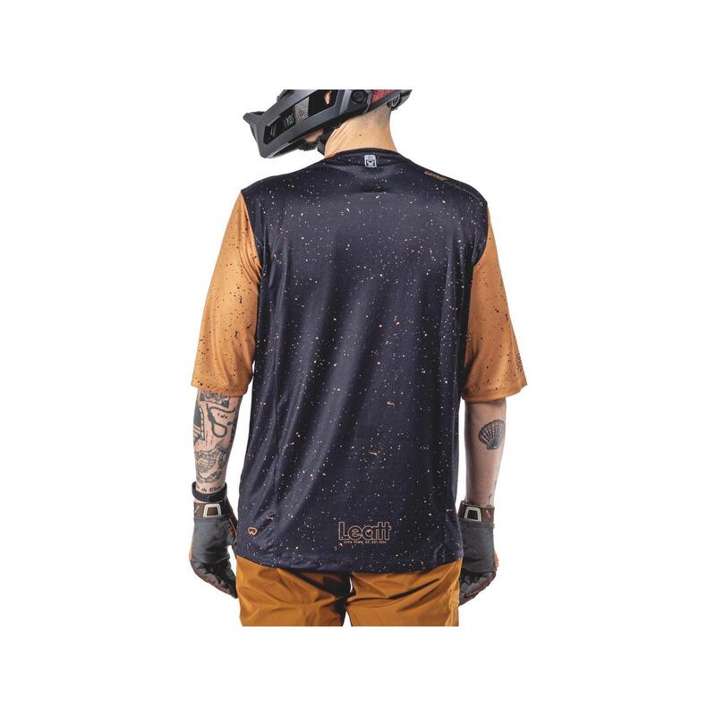 Tricou de ciclism bărbați Leatt MTB Enduro 3.0 rust