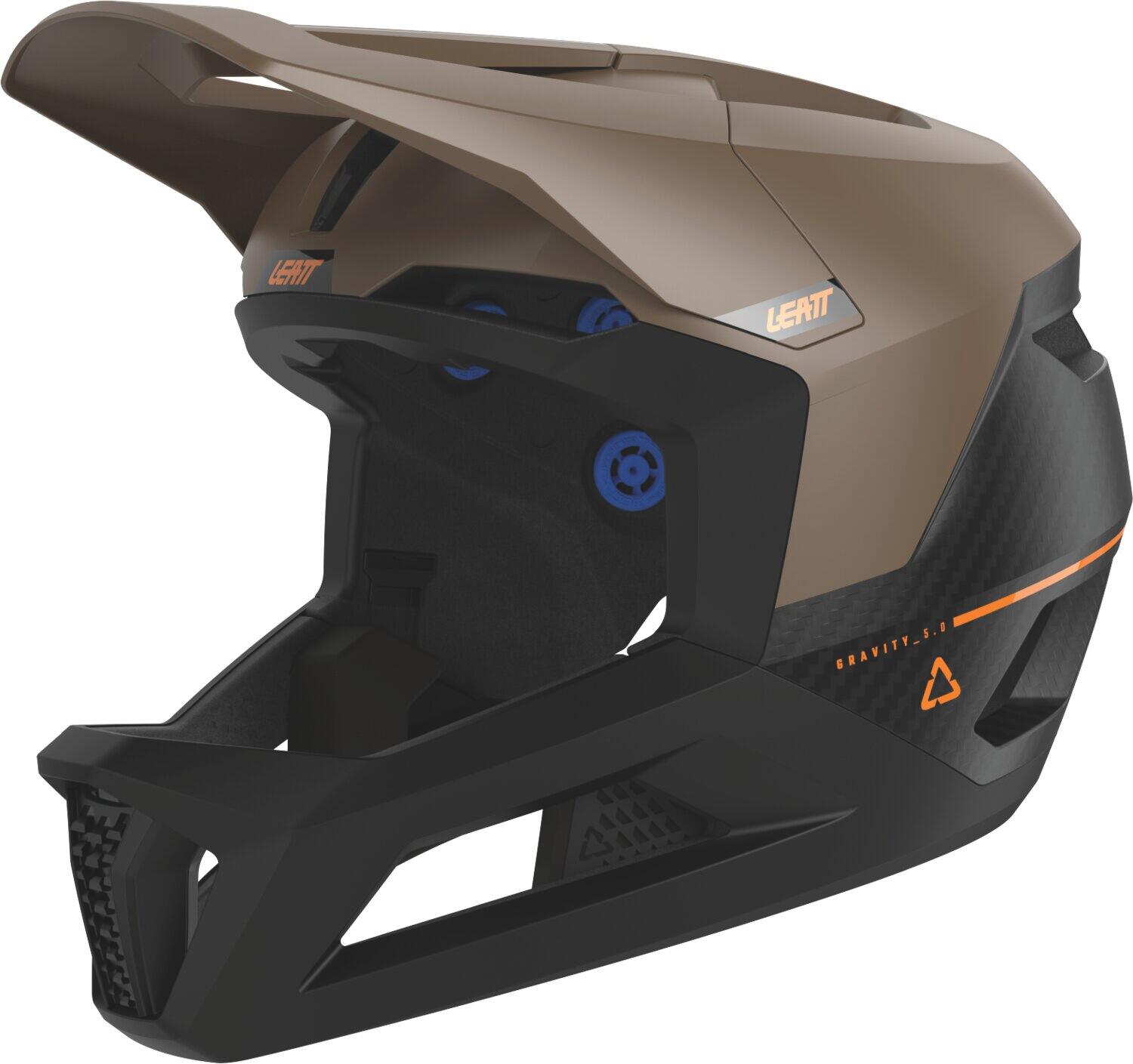Casque Intégral Leatt Gravity 5.0 Marron