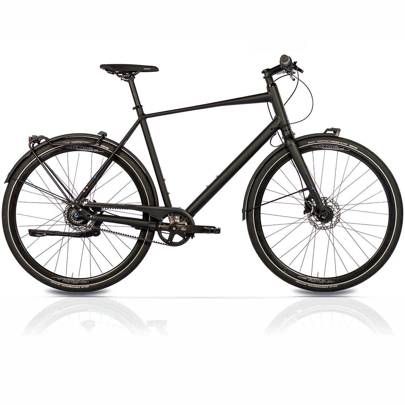 28" Vélo urbain homme  UR.2880 vélo de ville trekking GATES CARBON DRIVE Shimano 1/4