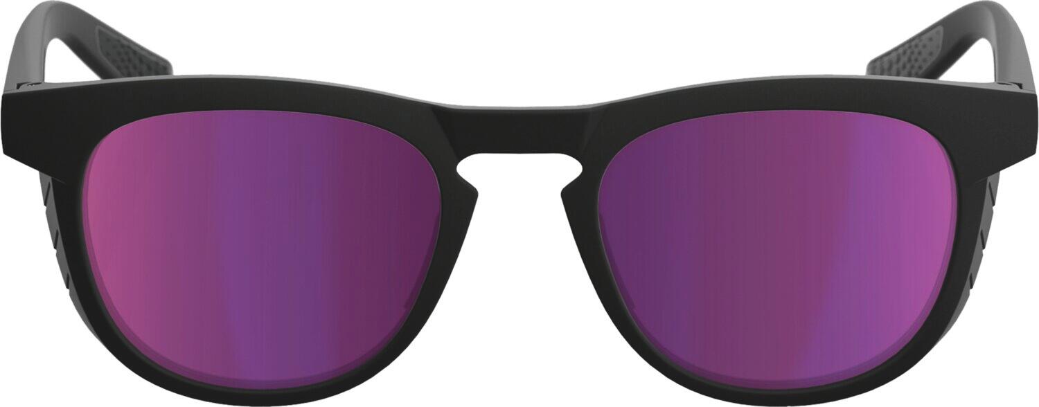 Lunettes Slent Matte Black Purple Multilayer Mirror Lens 2/3