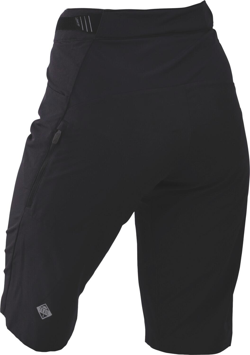 Short avec Peau Leatt Trail 3.0 Noir Femme 2/4