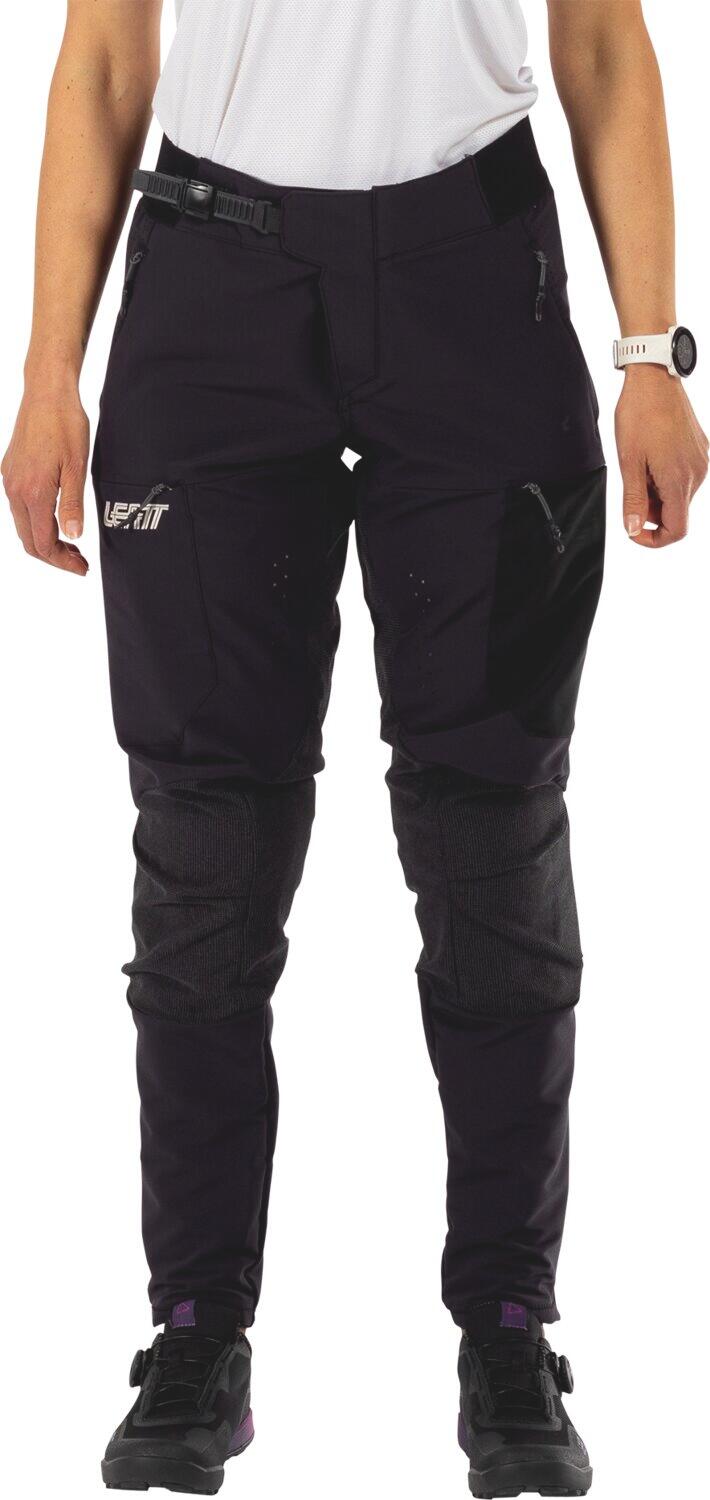 Pantalon VTT long extensible et ventilé Enduro 4.0 Noir Femme 3/7