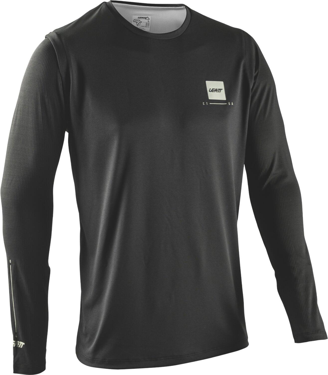 Kit de maillot y pantalón Leatt Gravity 1.0 de manga larga Negro 2/7