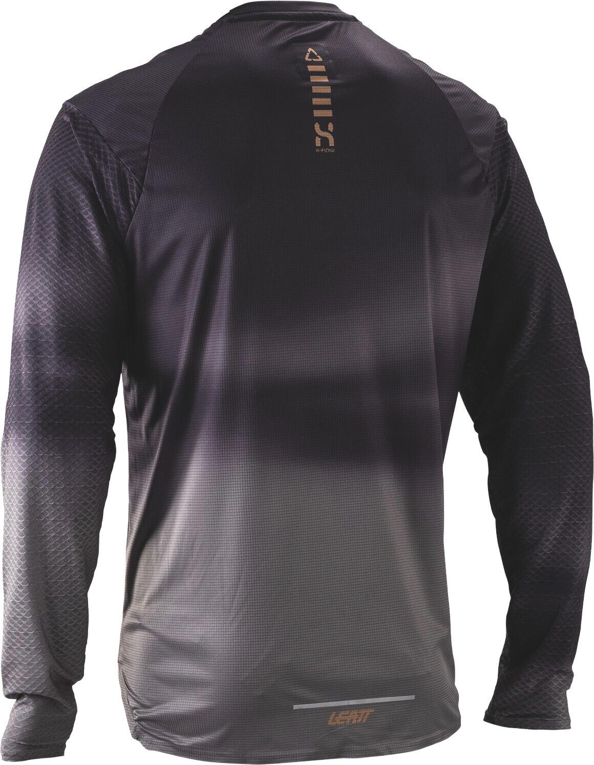 Maillot de manga larga Leatt Trail 3.0 Hombre Negro/Gris 2/5
