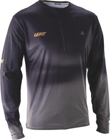 Maillot Manches Longues Leatt Trail 3.0 Noir/Gris Homme
