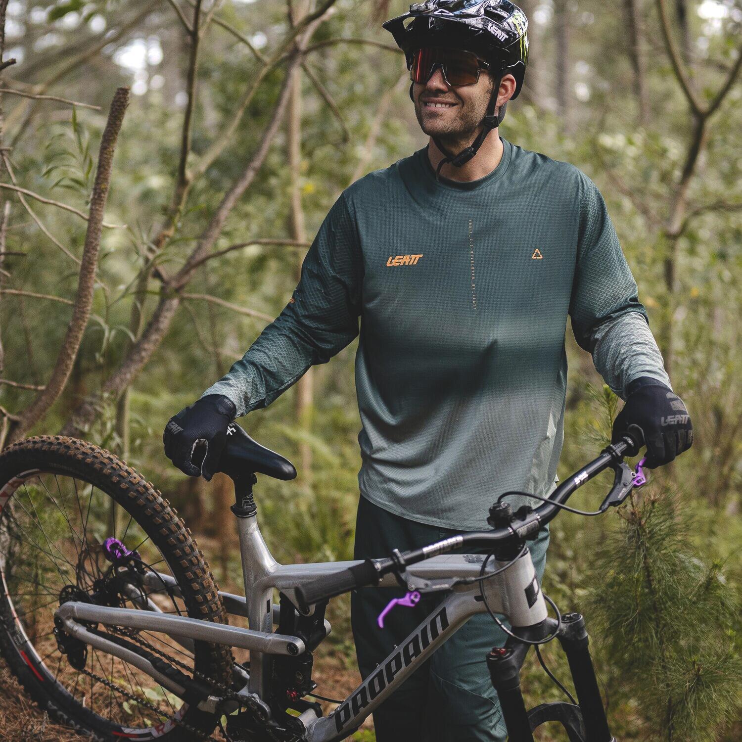 Leatt Maillot MTB Trail 3.0 à manches longues Spruce Green 4/6