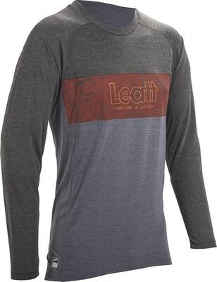 Mtb-shirt gravity 2.0, ademend en elastisch, lichtblauw, heren