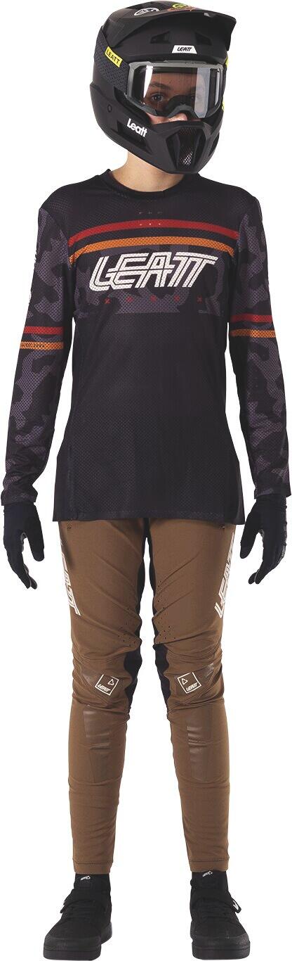 Maillot VTT Gravity 4.0 stretch et confortable Noir Enfant 3/7