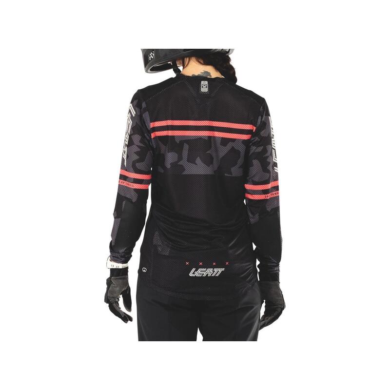 Bluză cu mâneci lungi pentru ciclism Leatt MTB Gravity 4.0 W pentru femei
