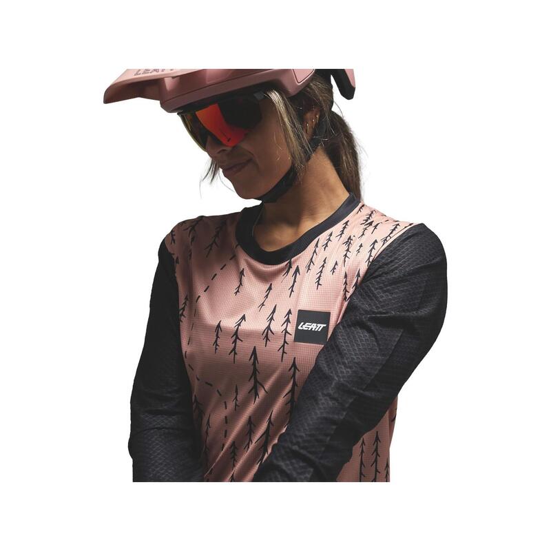 Tricou cu mâneci lungi pentru ciclism femei Leatt MTB Trail 3.0