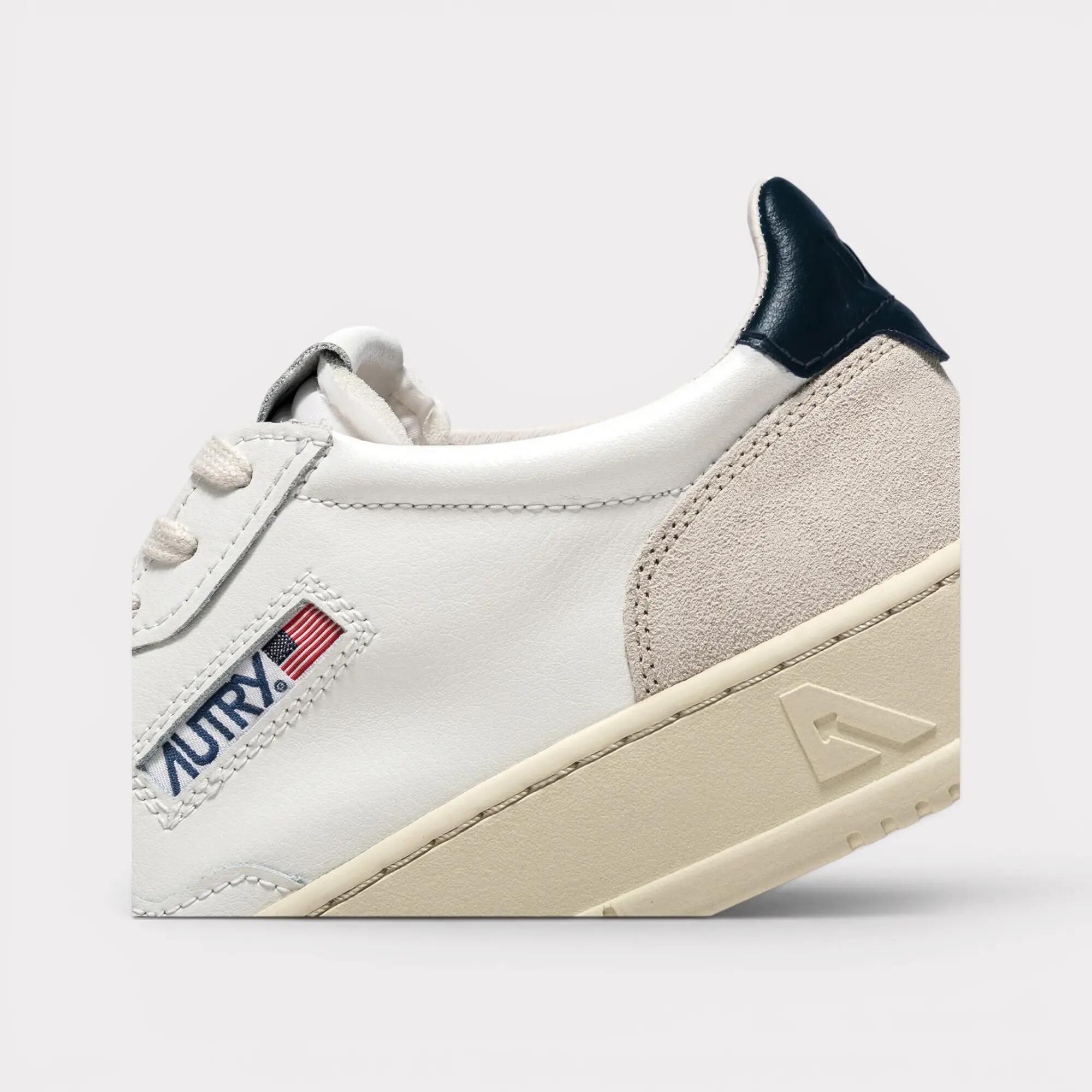 Sportschoenen Medalist Low Man Leat Suede White Blue 6/6