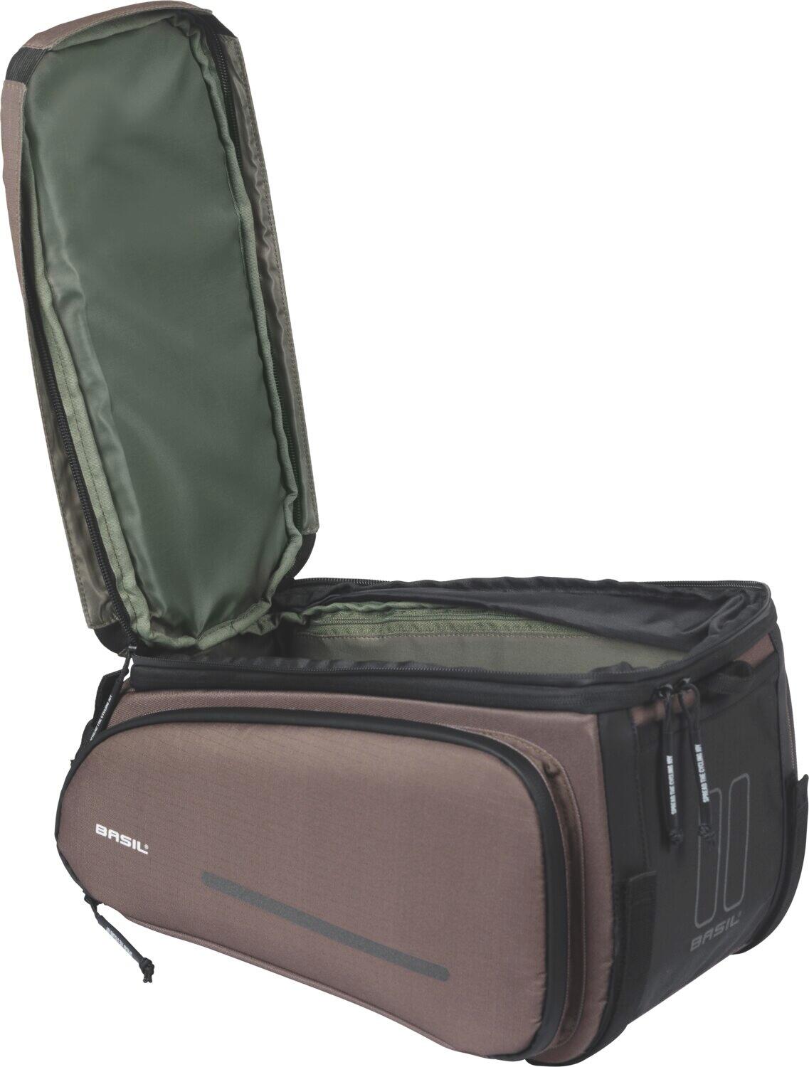 Sac de porte-bagages Move Basil 10-26L marron en polyester recyclé 4/6