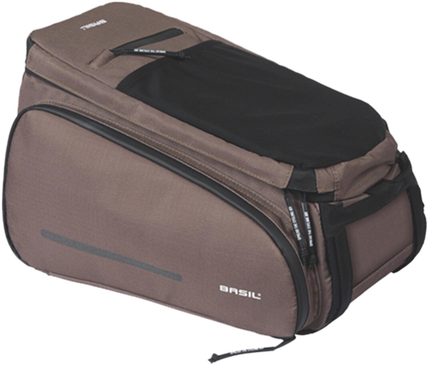 Sac de porte-bagages Move Basil 10-26L marron en polyester recyclé 5/6