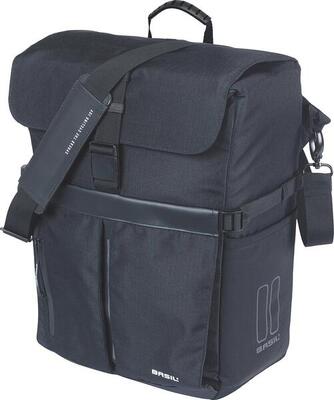 Fietsbagagedragertas move mik hooks, zwart