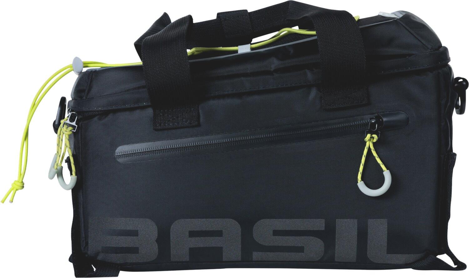 Bagagedraagtas "Miles" - zwart/lime 2/7