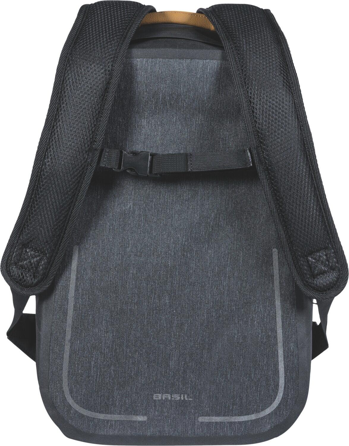 Basil Urban Dry Backpack - Waterdichte Fietsrugzak - Grijs 3/7