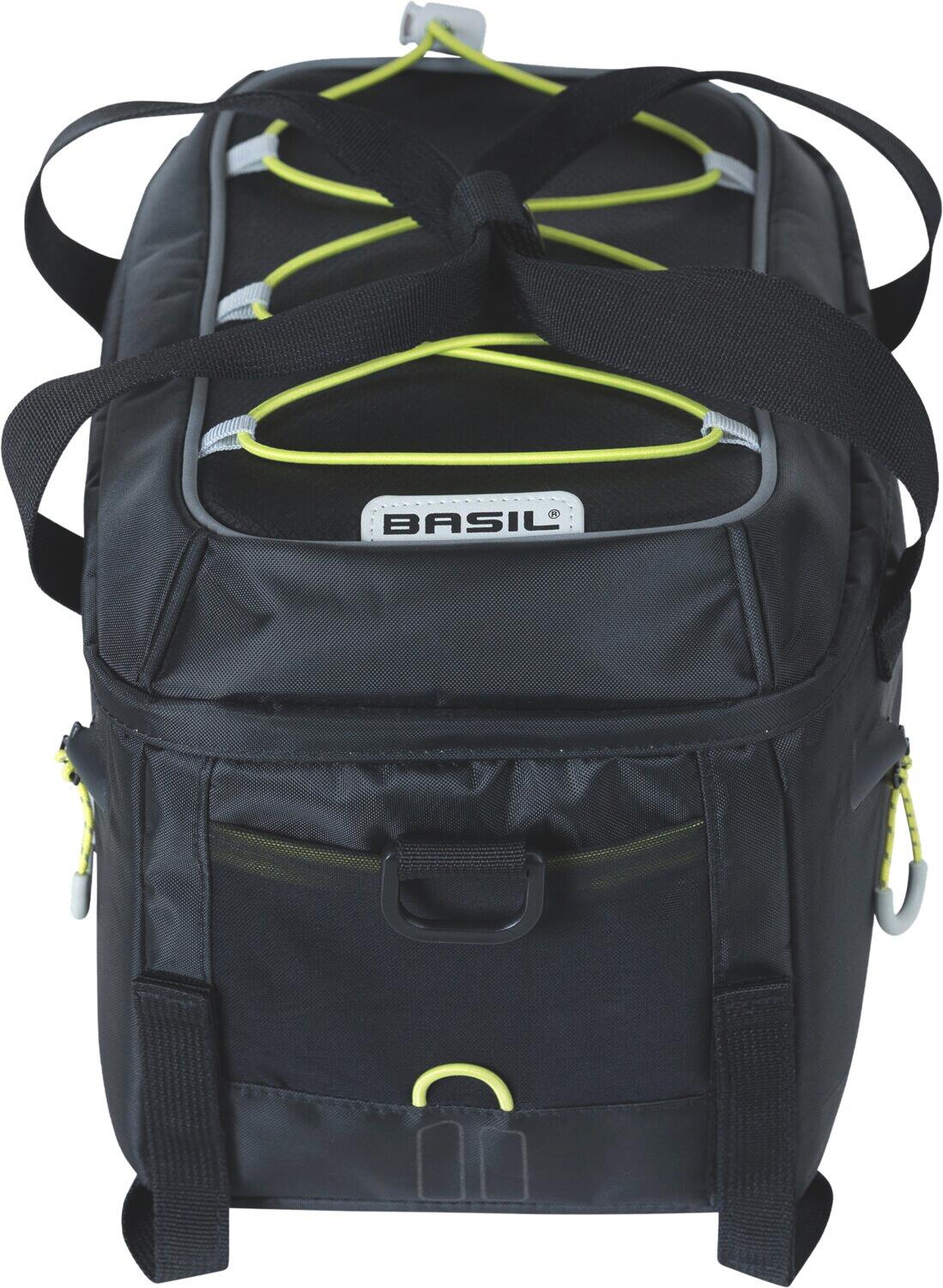 Bagagedraagtas "Miles" - zwart/lime 3/7