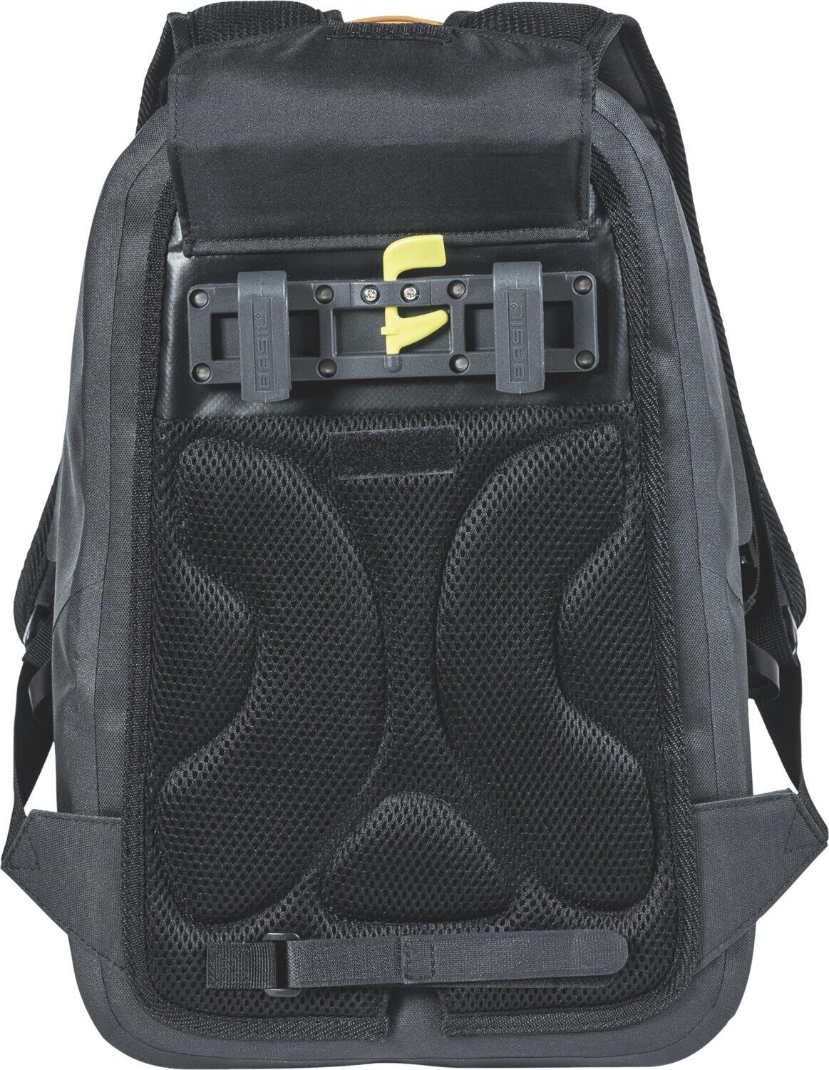 Basil Urban Dry Backpack - Waterdichte Fietsrugzak - Grijs 5/7
