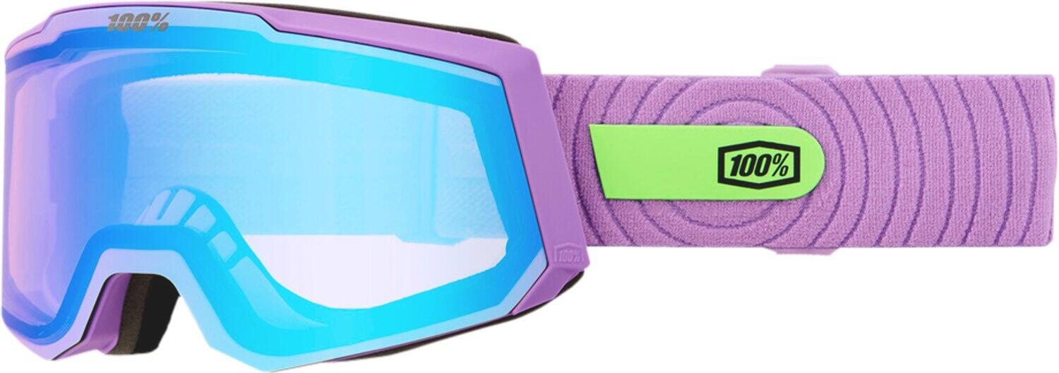 100% Snowcraft S Hiper Goggle Smoothie - Mirror Yellow Gold 2/2